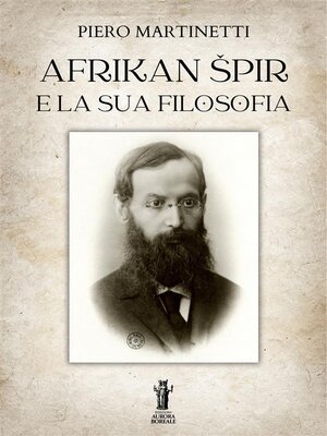 cover image of Afrikan Špir e la sua filosofia